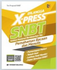 Image of Erlangga X-Press SNBT Pemahaman Bacaan dan Menulis