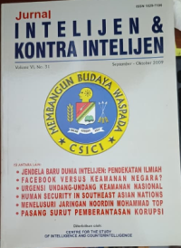 Image of Jurnal Intelejen & Kontra Intelijen Vol. VI No.31