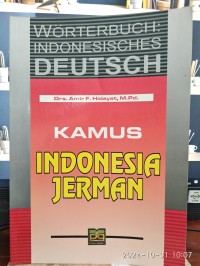 Image of Kamus Indonesia-Jerman